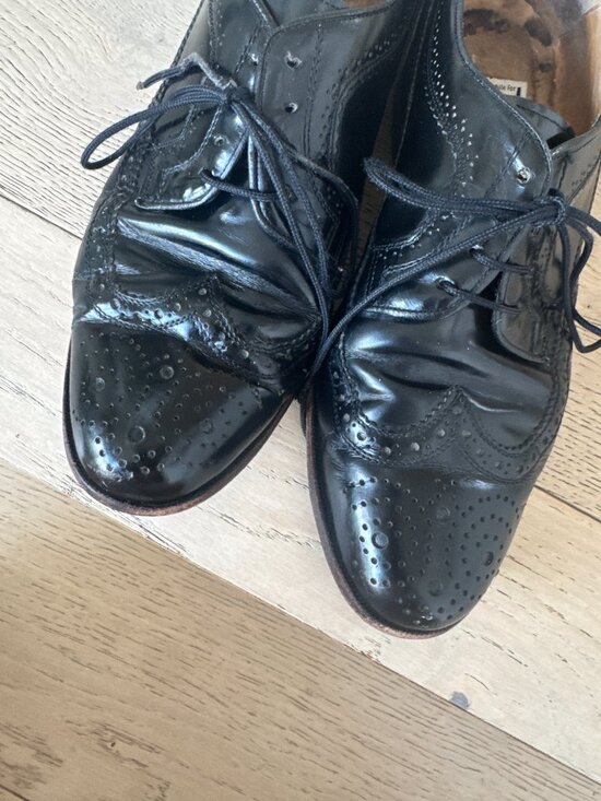 Moreschi Leicester Brogue Oxfords Black main image 7